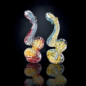 GLASS BUBBLER 6" asst