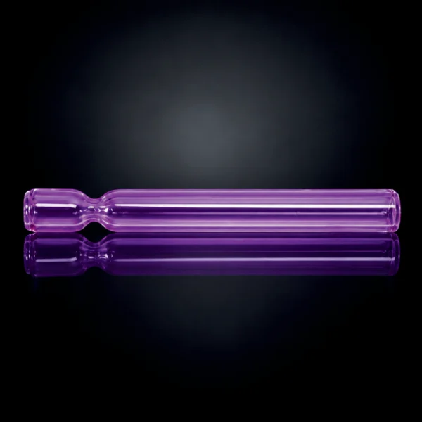 3' Pink Glass One Hitter