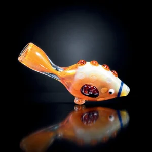 Glass Chillum - Fish Shape