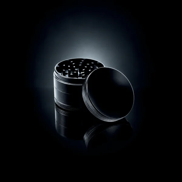 2" 4 Part Aluminum Black Grinder
