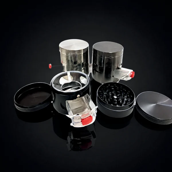 2.5" Concave Grinder with Window 6D