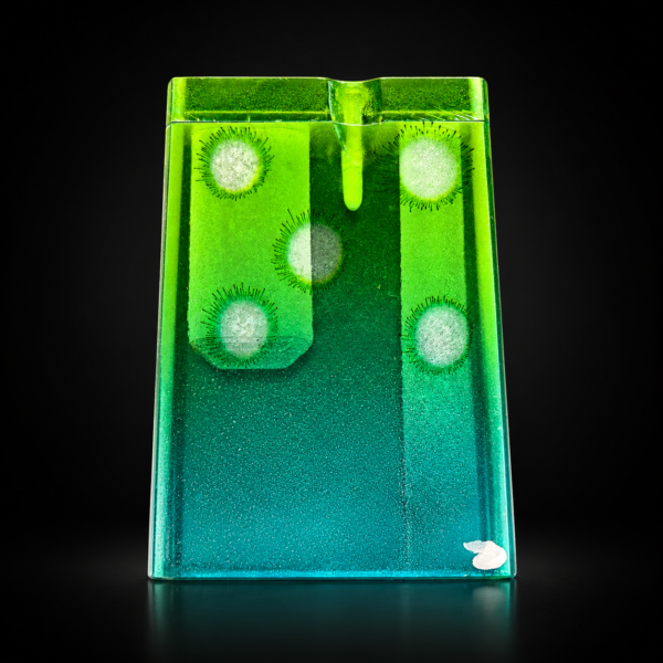 Mixed Design 3" Acrylic Dugout with Bat