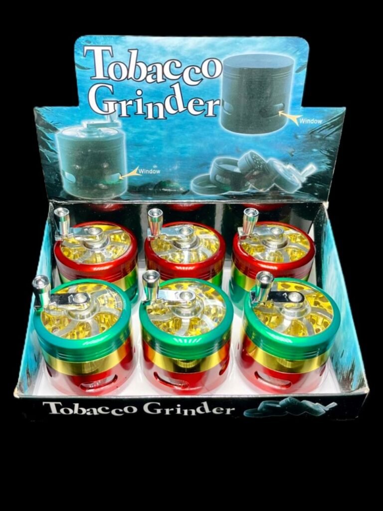 2.5" Rasta Crank Grinder with Window