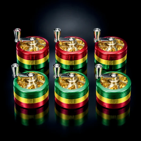 2" Rasta Crank Grinder