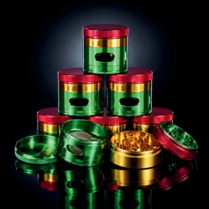 2.5" Rasta Crank Grinder with Window