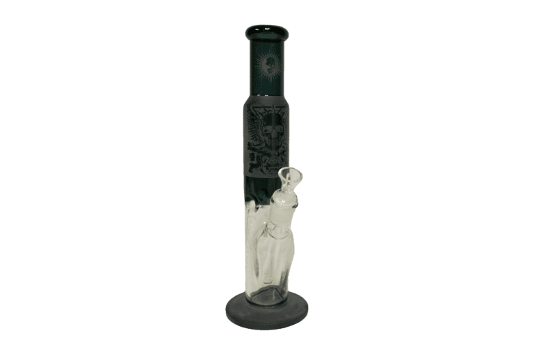 14" Etched Character Water Pipe