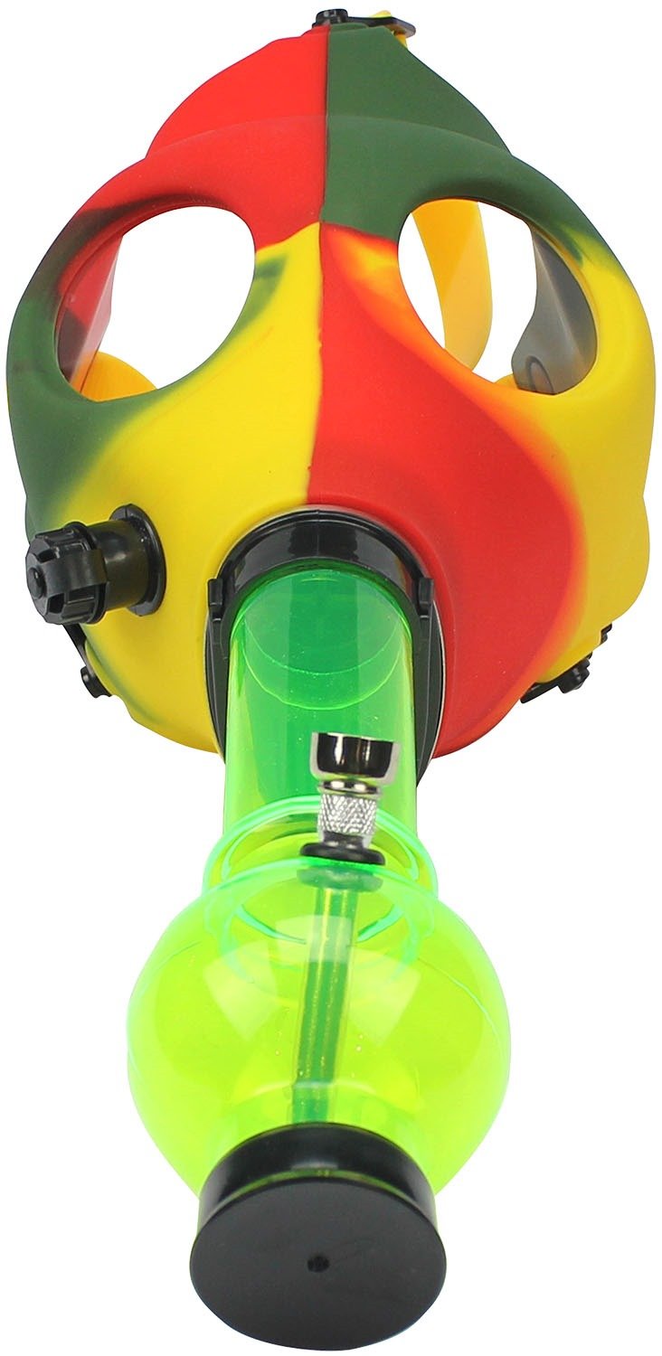 RASTA GAS MASK WITH PIPE