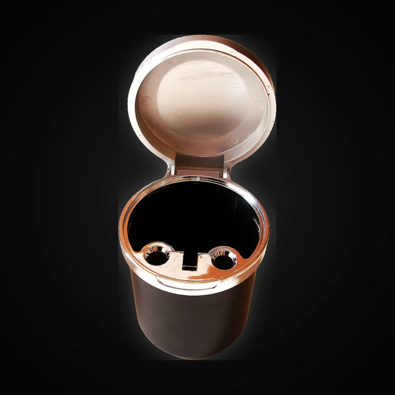 Ashtray - Butt Bucket - Black - Asst. Chome Lids - 12/Disp - Sold per Piece