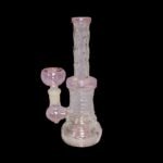 8" Cut Glass Waterpipe