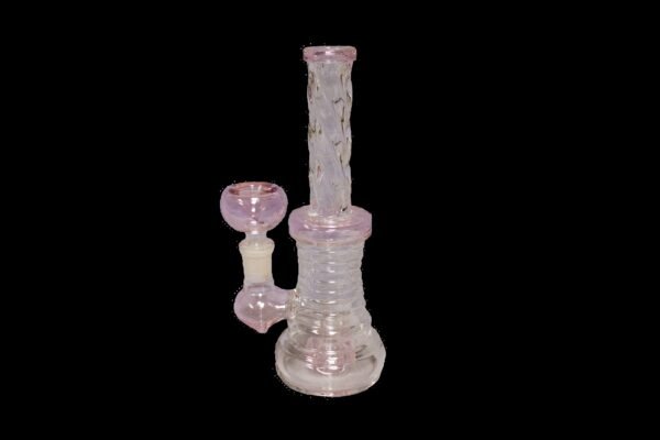 8" Cut Glass Waterpipe