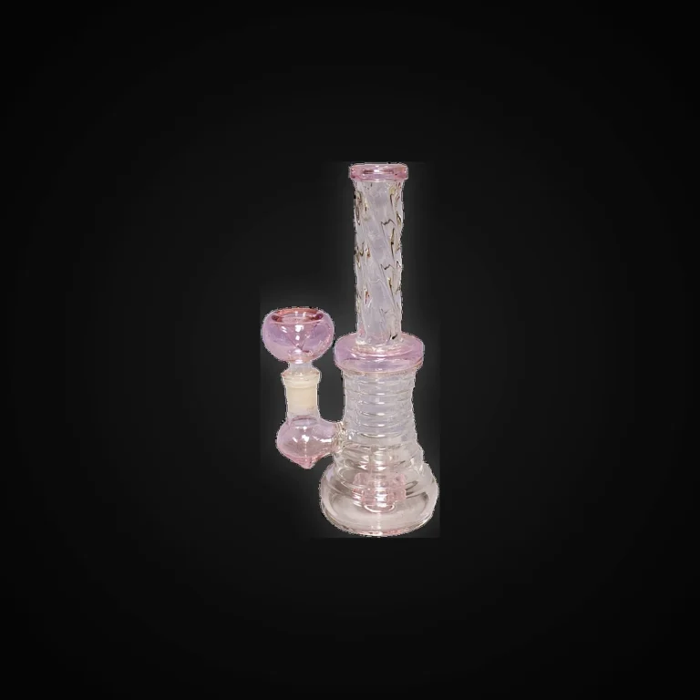 8" Cut Glass Waterpipe