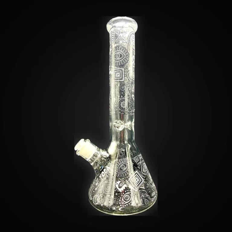 Water Pipe  Glow in Dark 14"