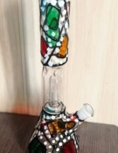 Water Pipe 10 Inch Single Perk