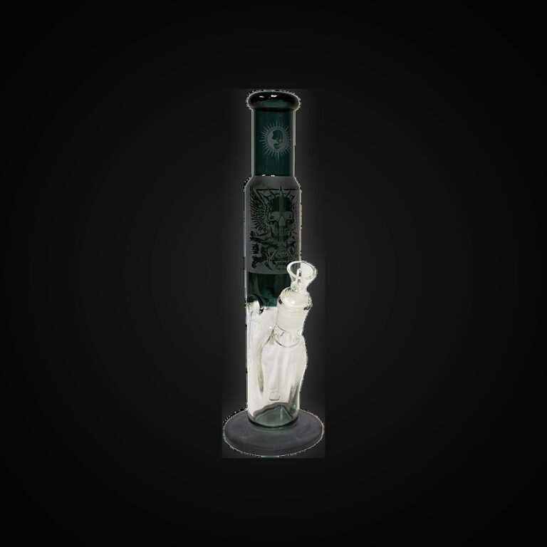 14" Etched Character Water Pipe