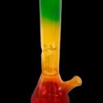 10 Inch RASTA Single Perk Water Pipe 195G