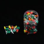 Jar of 100 Roach Clips Assorted Designs