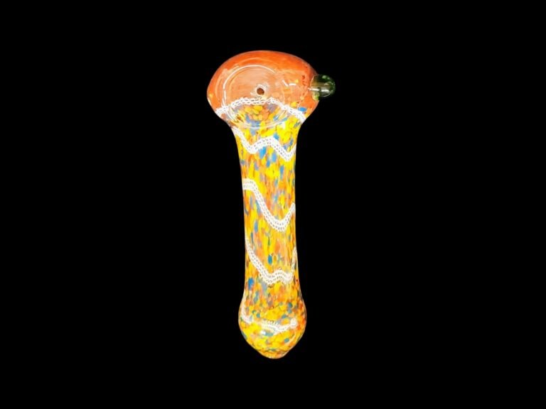 5" Heavy Glass Pipe Assorted Colors