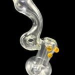 6" Clear Bubbler 195g