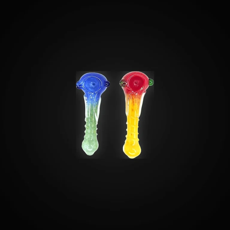 Glass pipe 5" Rasta Heavy