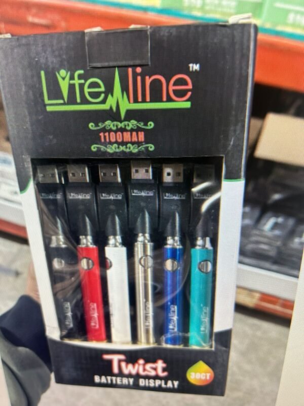 Lifeline 1100 MAH Batteries 30 Ct display