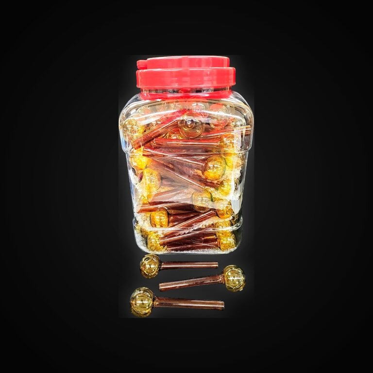 Oil Burners 6" Amber Jar of 60 pcs