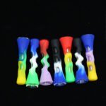 Silicone Chillum Pipes Jar 24 pcs