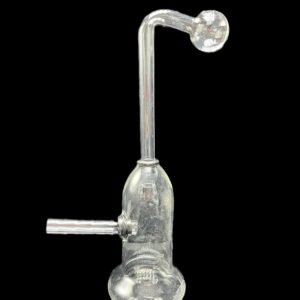 OIL Burner 6" Clear Bottle Shape