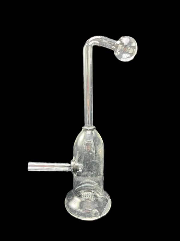 OIL Burner 6" Clear Bottle Shape