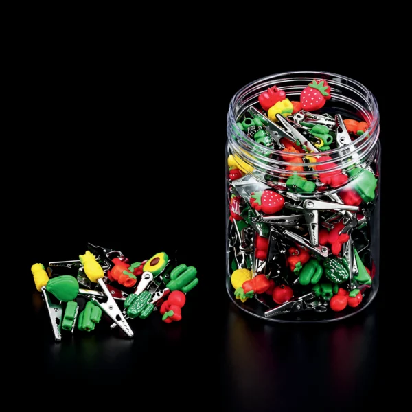 Jar of 100 Roach Clips Assorted Designs