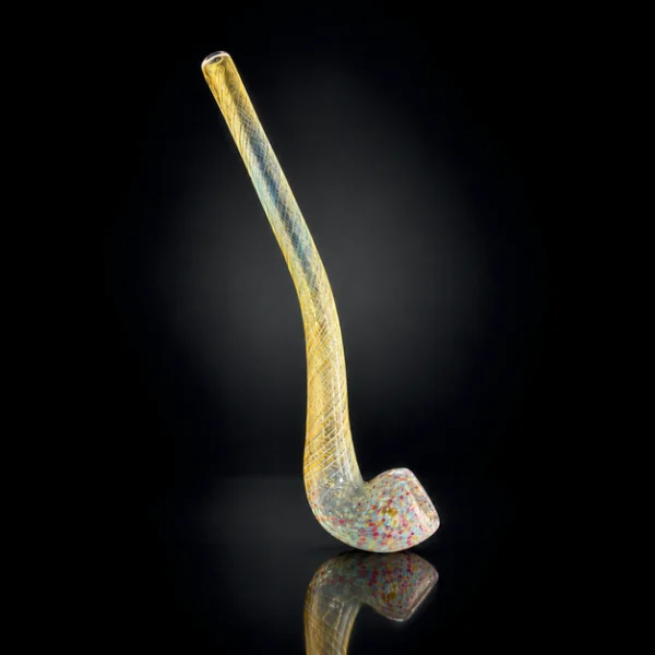 Glass Hand Pipe - 11in - Gandalf Style