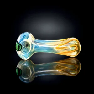 GLASS HAND PIPE SWIRL DESIGN