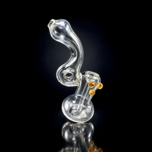 6" Clear Bubbler 195g