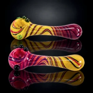 GLASS PIPE 5" ASST