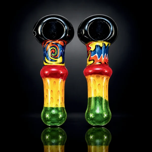 5" Artisan Glass Pipe