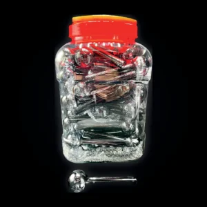 Oil Burner 4" Black jar 0f 90