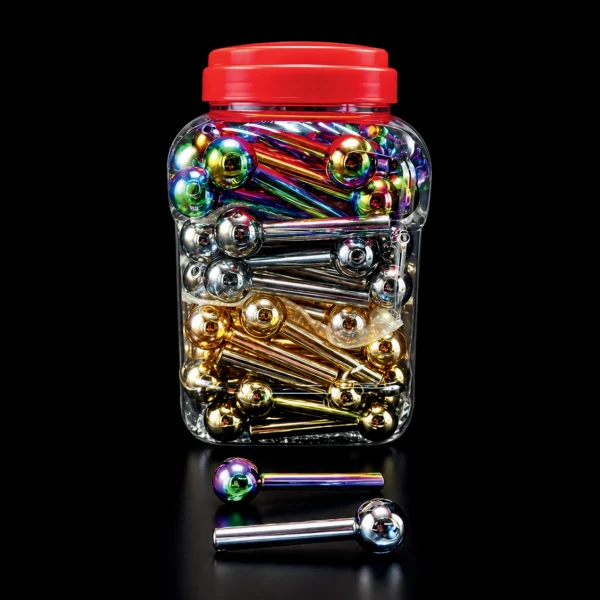 Oil Burners 4" Rainbow jar of 90