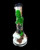 3D 12" WATERPIPE THICK GREEN MONSTER