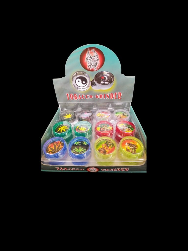 Plastic Grinder 31X15MM 2 parts w/sticker Display