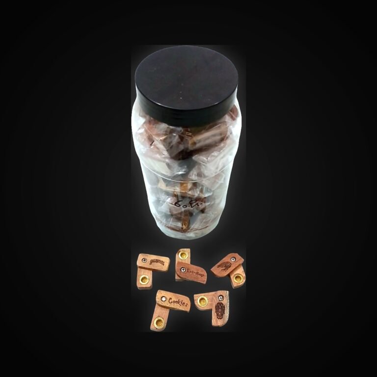 Jar of Monkey wood Pipe 60 pipes