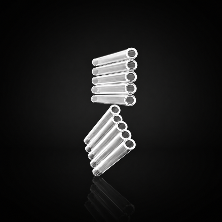 Glass Tube 12" Clear