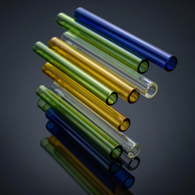 Glass Tube 6" Colours sasst