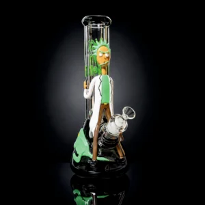 Waterpipe - 12in - Rick Sanchez-Style 3D Resin Design