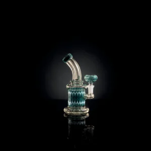 Waterpipe - 6in - 14mm - Raked - Asst. Color Accents