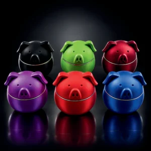 Grinder Metal 4" Pig Asst 6 Pc Display