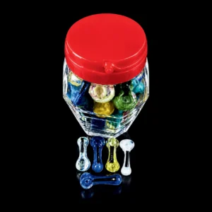 JAR OD DICRO GLASS PIPE 21/2" 40 PCS