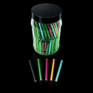 Jar of Metal One Hitter w/Spring asst colour