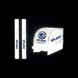 Splash Chillums clear 100 in a Display