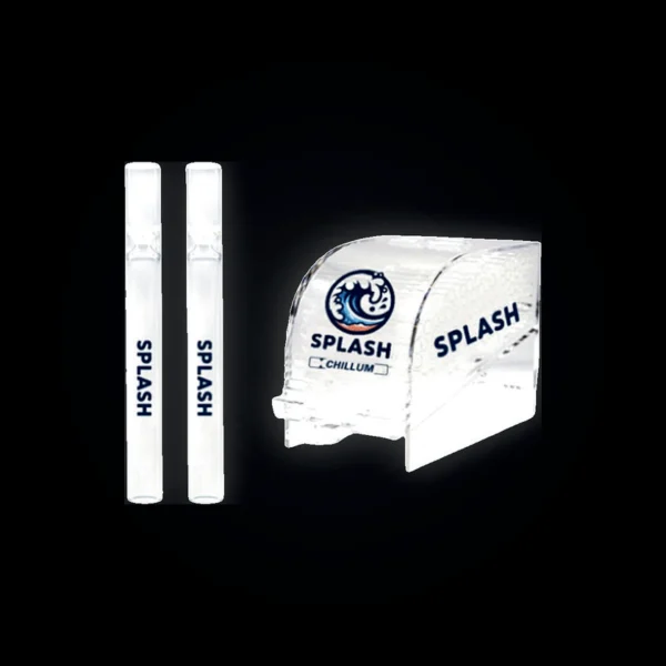 Splash Chillums clear 100 in a Display