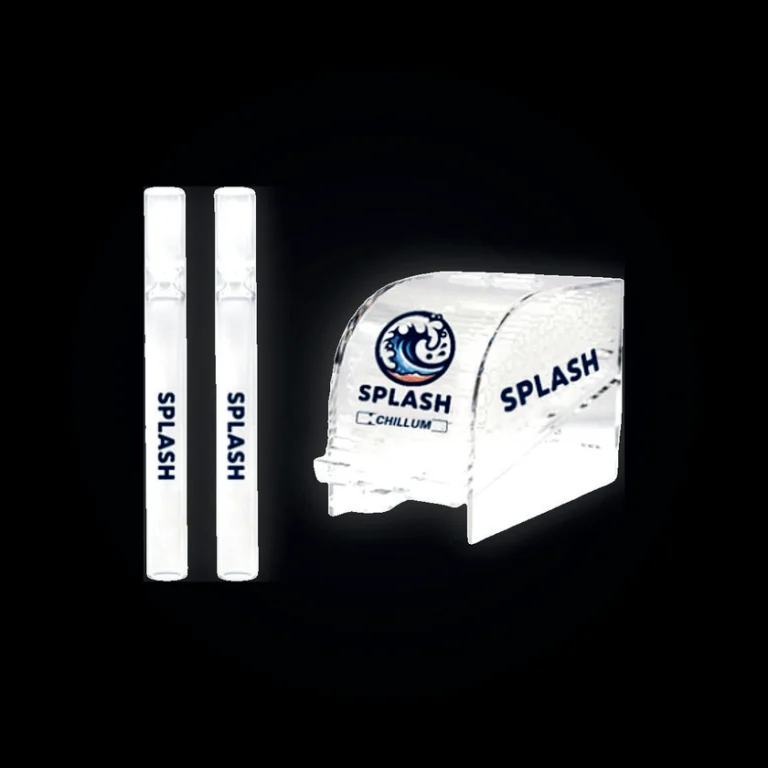 Splash Chillums clear 100 in a Display
