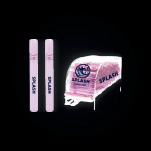 Splash Chillums Pink 100 pcs in a Display